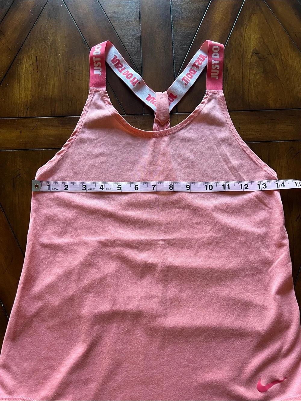 Nike coral Pink Performance Dri-FIT Tank Top